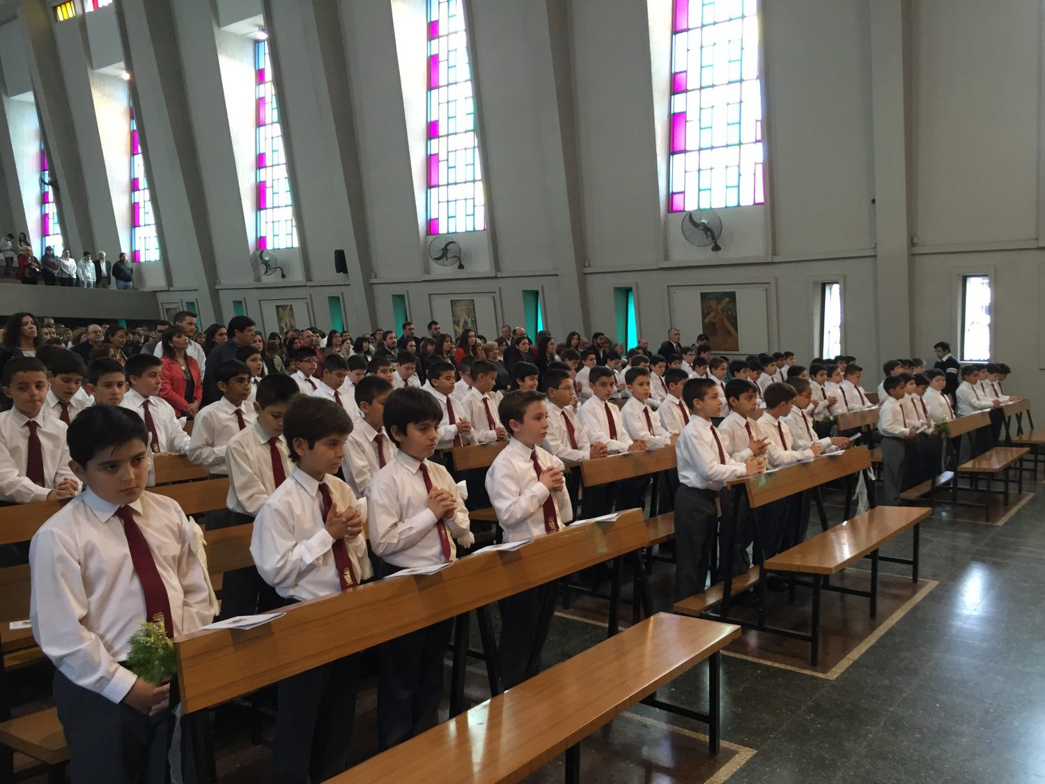 Primera Comunión de nuestros alumnos de 4to grado