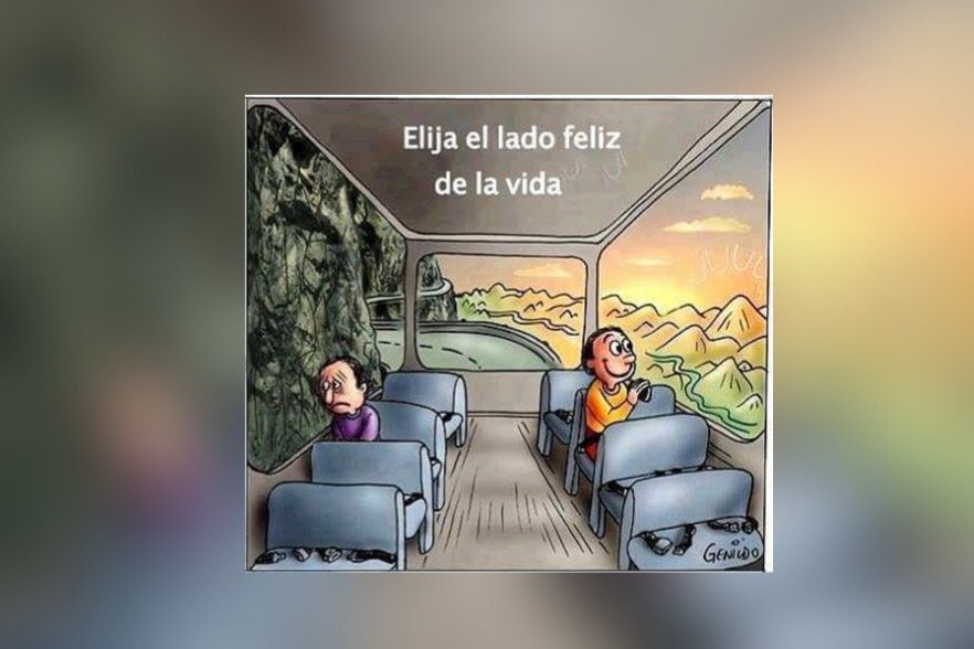 ¡ EN QUÉ LADO DEL AUTOBÚS DE LA VIDA VIAJA USTED…!