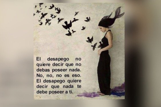 ¿HABLAMOS DEL “DESAPEGO”…?