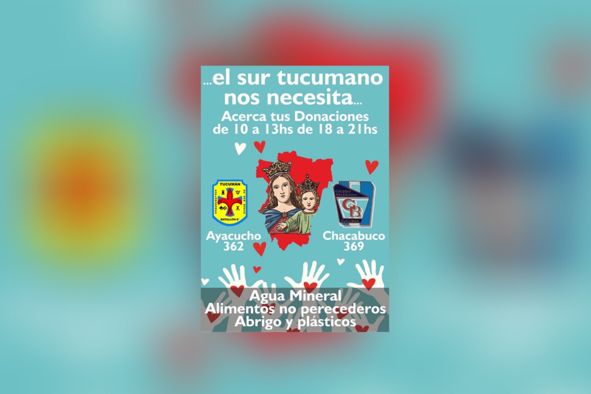 Campaña Solidaria por lo inundados