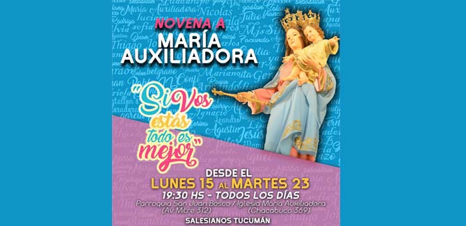 Novena a María Auxiliadora