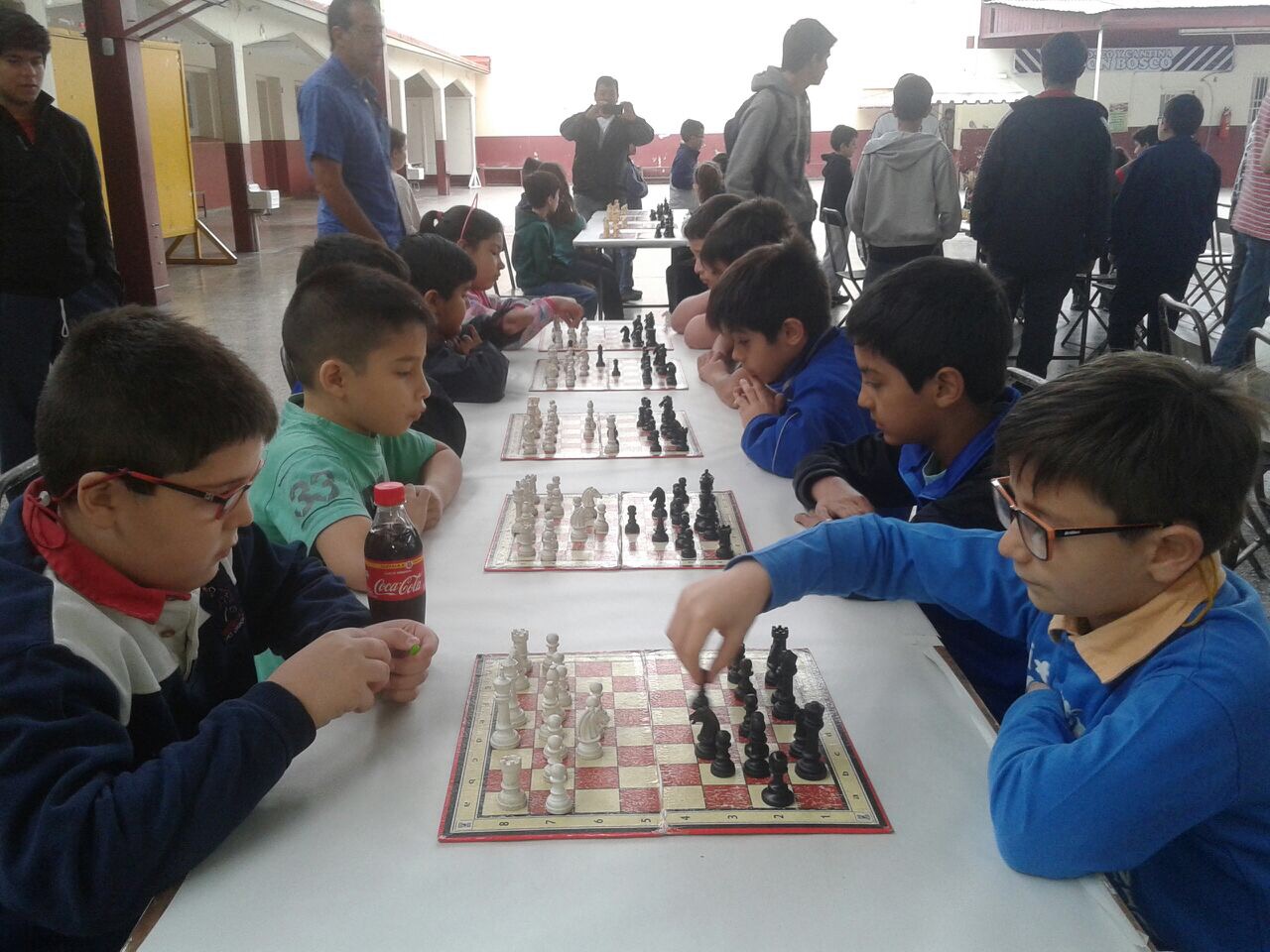 Gran final del torneo intercolegial de Ajedrez