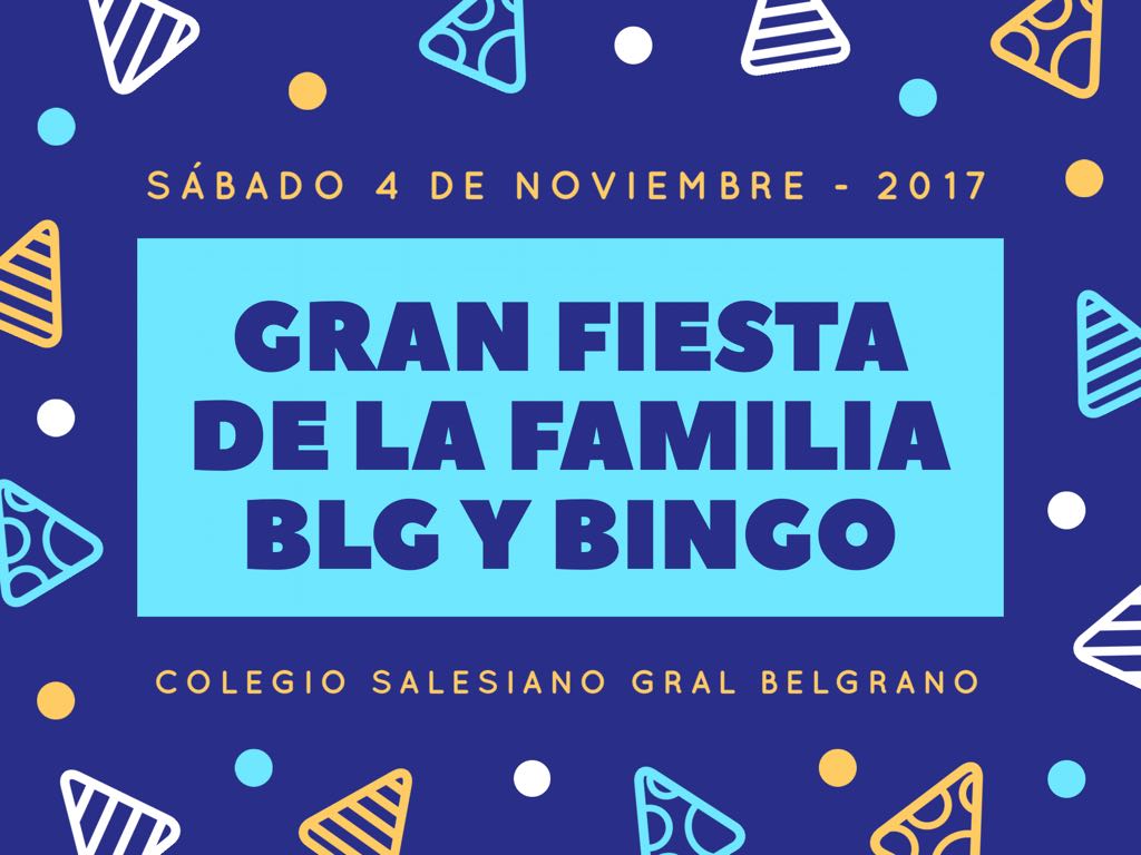 INVITACIÓN PARA LA FIESTA DE LA FAMILIA