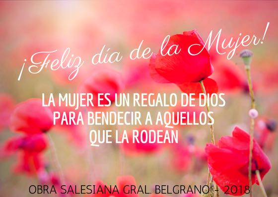 FELIZ DÍA DE LA MUJER