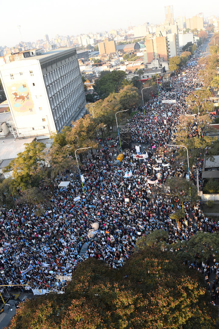 150 mil personas marcharon en Contra de la legalización del Aborto