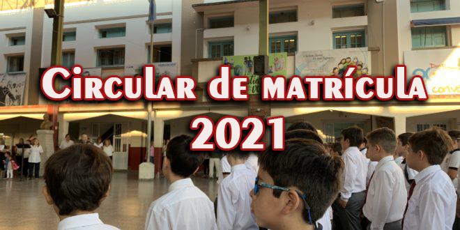 Circular de Matrícula 2021